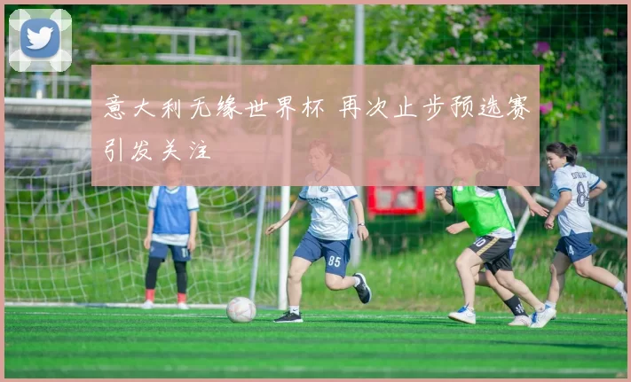 意大利无缘世界杯 再次止步预选赛引发关注