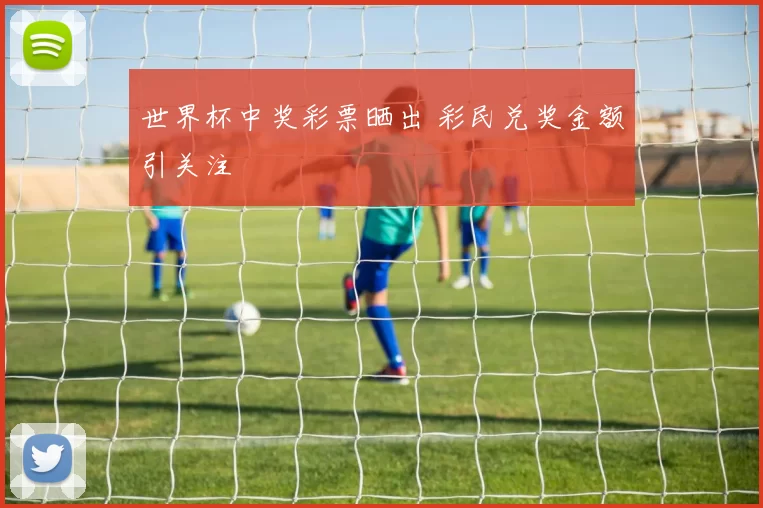 世界杯中奖彩票晒出 彩民兑奖金额引关注