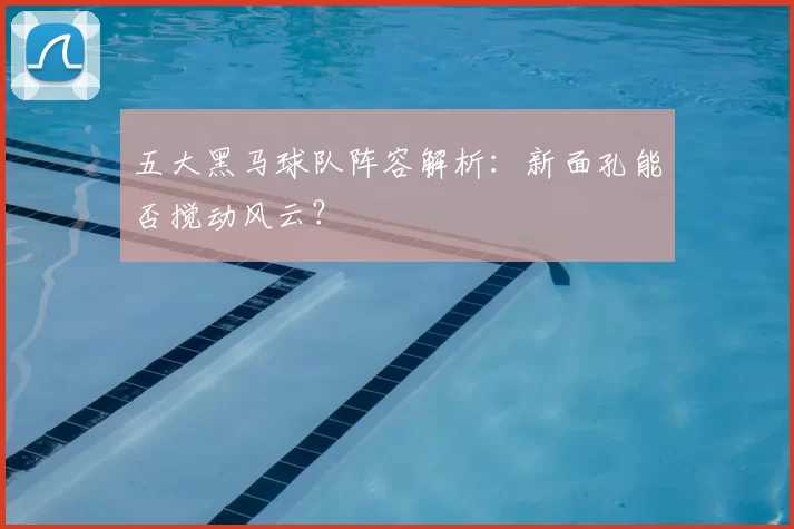 五大黑马球队阵容解析:新面孔能否搅动风云?