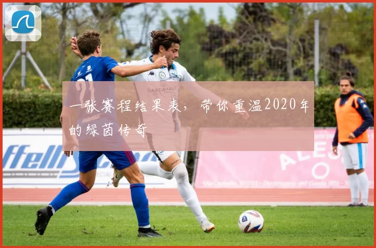 一张赛程结果表,带你重温2020年的绿茵传奇